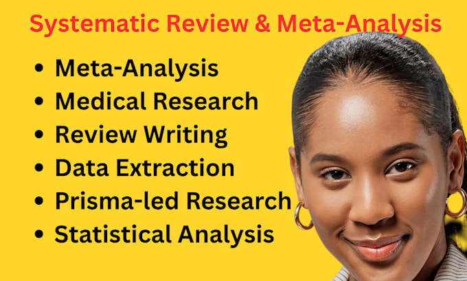 write and edit manuscripts, systematic reviews, meta analysis