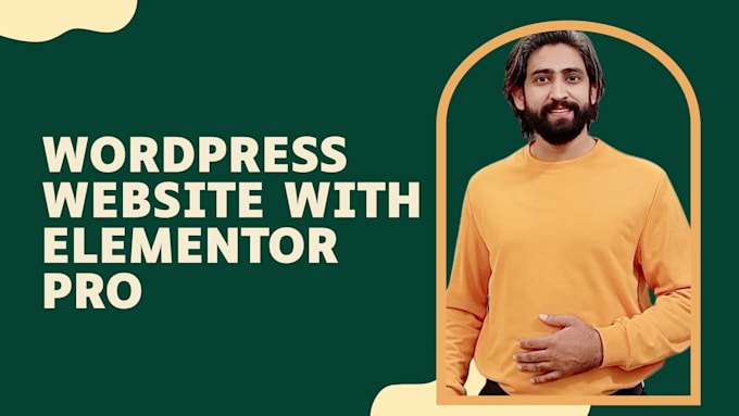 design a wordpress website using elementor pro page builder