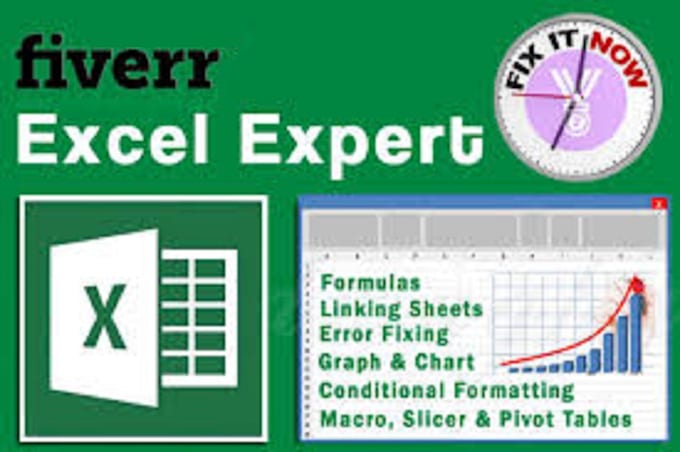 create and fix microsoft excel formulas and dashboard