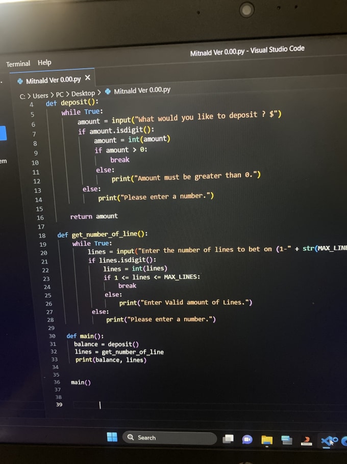 Learn basic python coding by Darkc0der1 | Fiverr