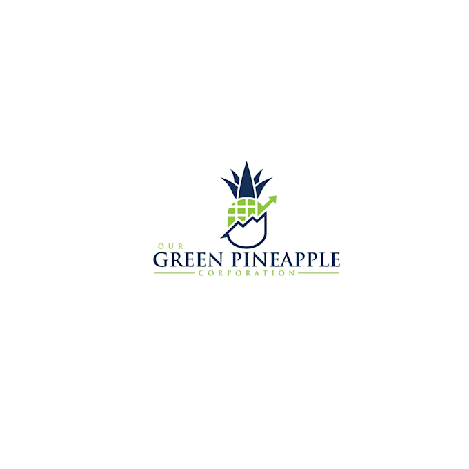 design pleasant and intriguing pineapple logo