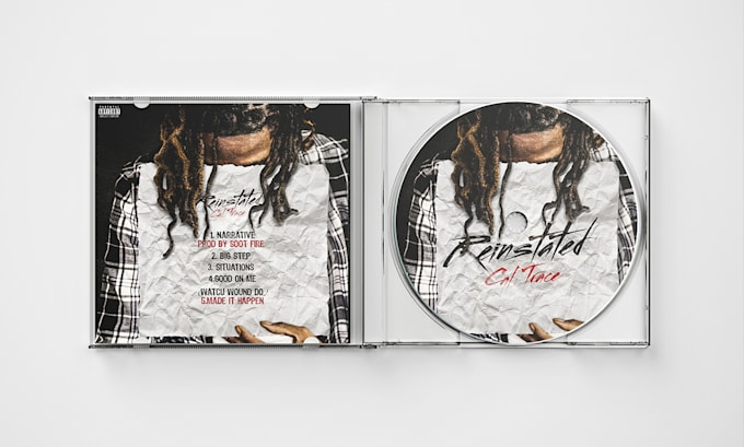 create viral hip hop album cover art for spotify and itunes