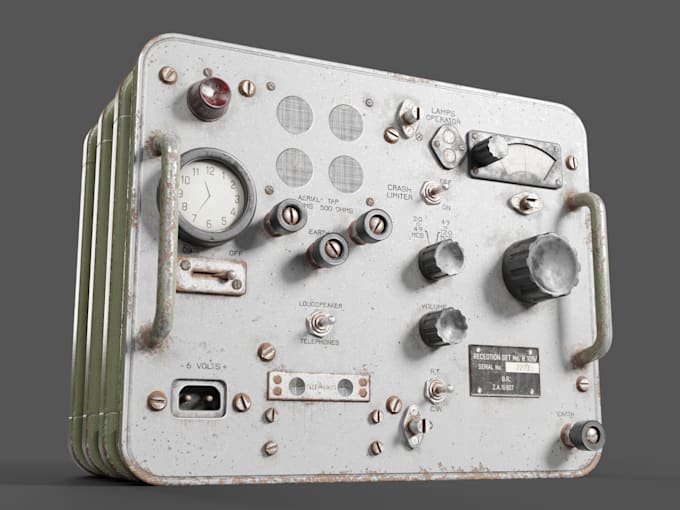 create high quality game ready 3d props with pbr textures