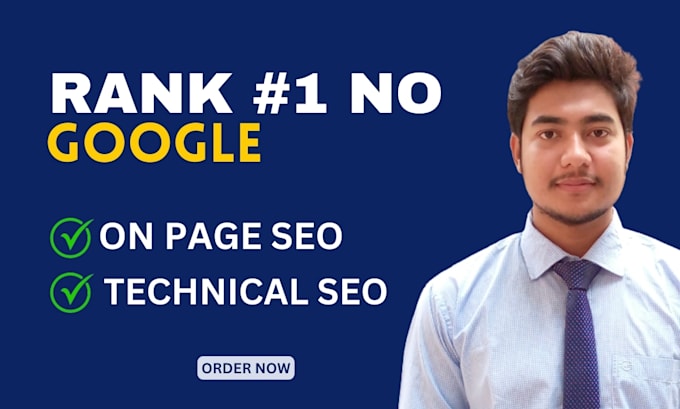 do onpage SEO and technical optimization of your wordpress website