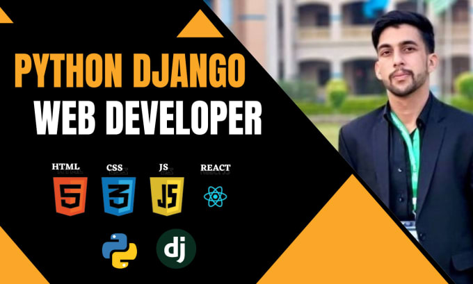 Create a responsive full stack web app using django and python by Has ...