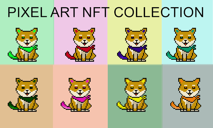 make amizing nft in pixel art