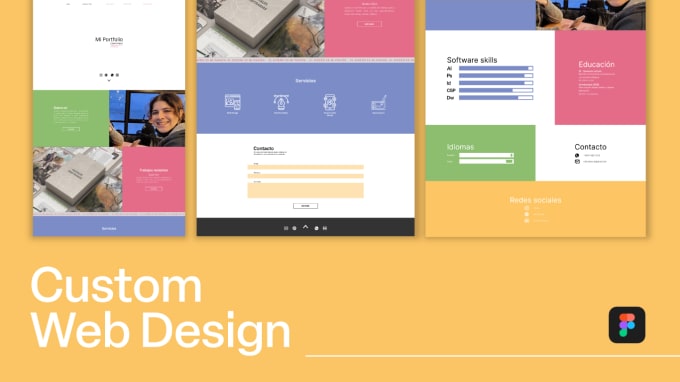 Design a custom responsive website in figma by Camiperez845 | Fiverr