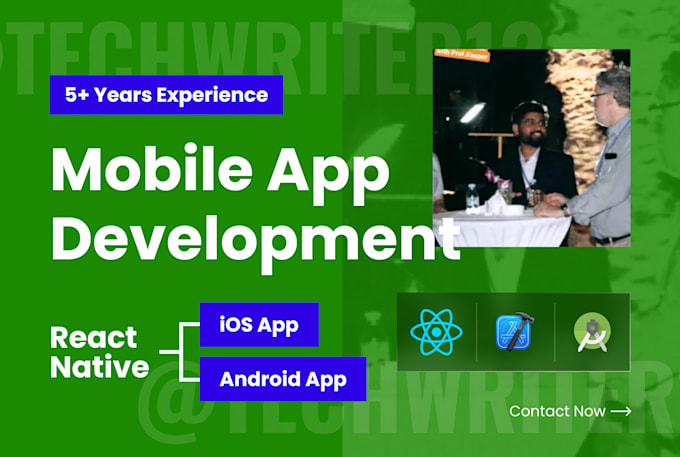 be your expert react native developer building and fixing mobile appss