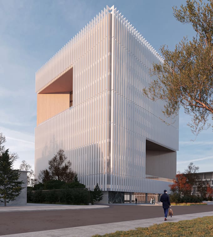 create photorealistic architectural 3d rendering