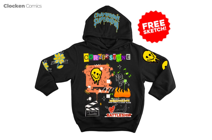 Create sales hoodie merch