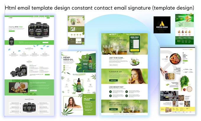 Html email template design constant contact email signature template