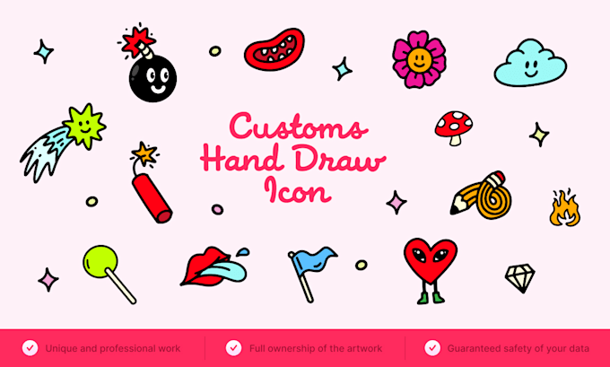 design vector custom icons in any style