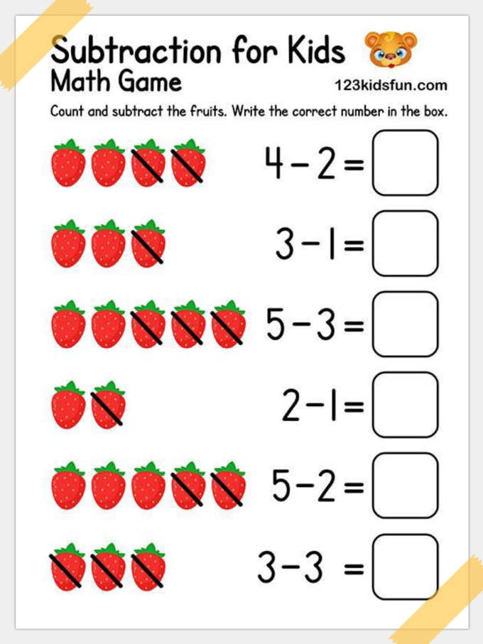 My Math Worksheets Design the math worksheets for your sweet children by Maliktoheed786 ...