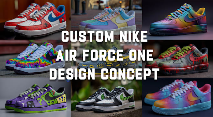 nike air force one custom product design concept in 48 hours