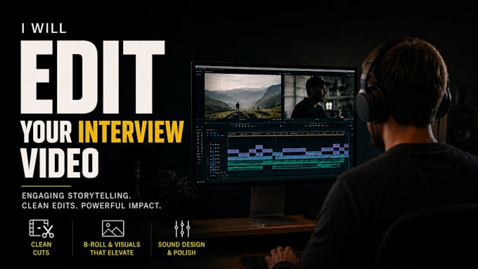 edit your interview video