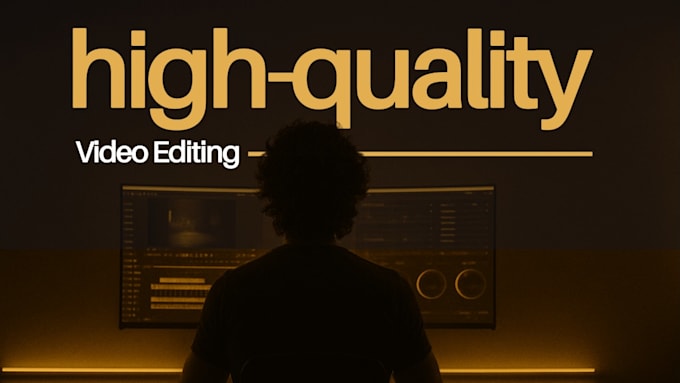 professionally edit your youtube video