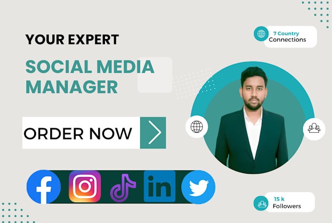 be your social media manager and content creator