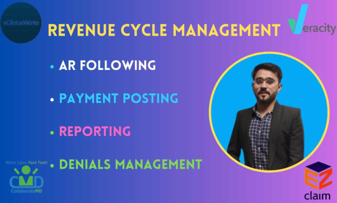 do professional billing ar followups payment posting denials management