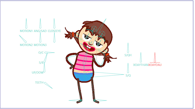 rig and make your 2d animation with moho