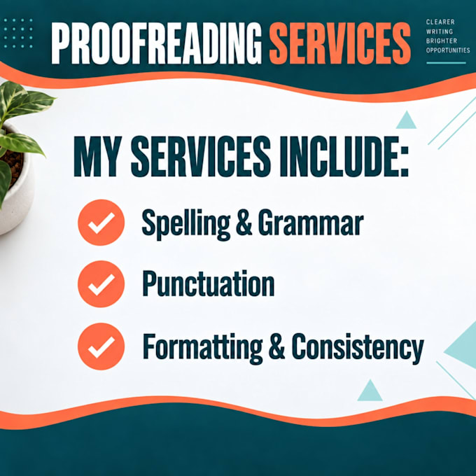 professionally proofread for spelling and grammar mistakes