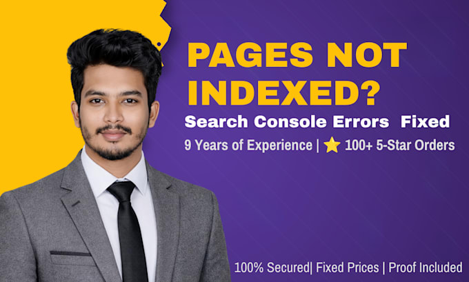 google search console errors, indexing issues and technical SEO