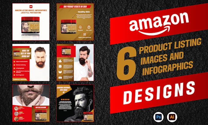 do amazon product listing infographics in 12 hr
