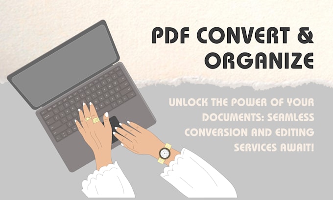 Convert pdf to any document or organize pdf by Trmiizi | Fiverr