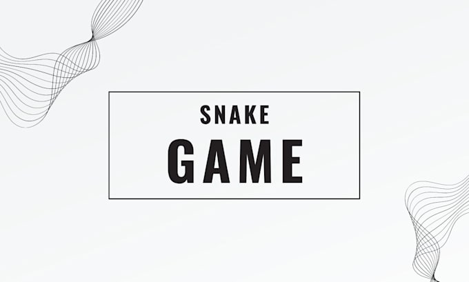 Create snake game with php using snake game js by Timi_ui | Fiverr