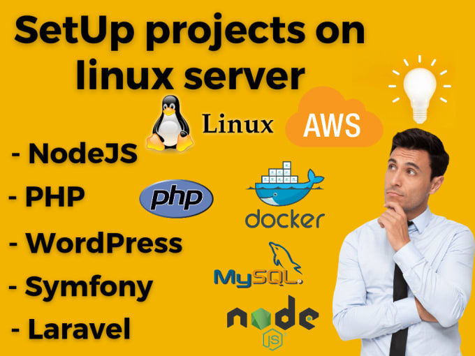 Deploy all types of technology projects on linux server by Meetdarji28 ...