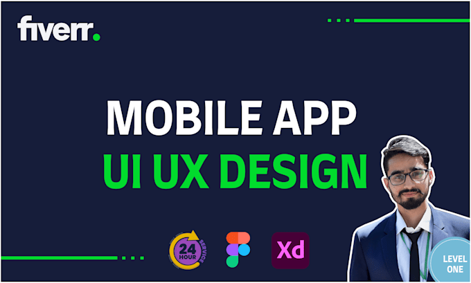 Do mobile app ui ux design, wireframes in figma by Edesignfreak | Fiverr