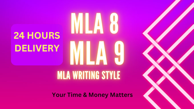 do reference listing citation in mla8 mla9 style perfectly