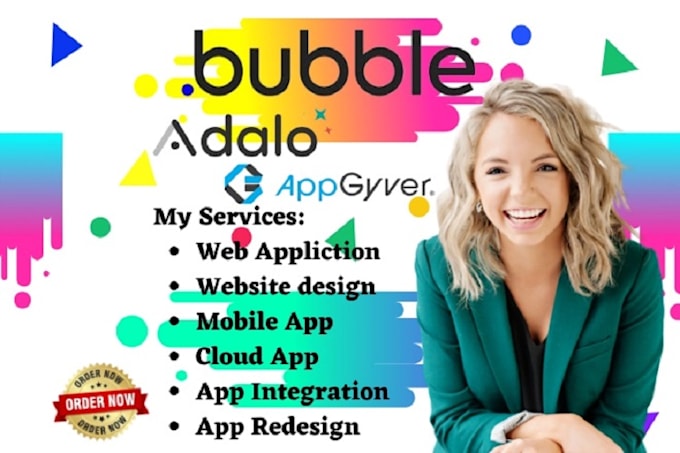 customize bubble io app design, responsive, db, workflow