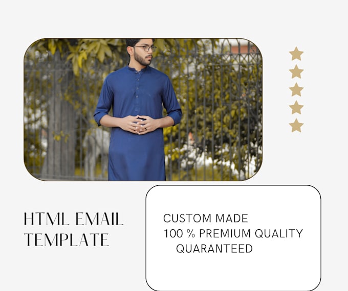 Design and code custom html email template by u 9dbfeac2340a fiverr