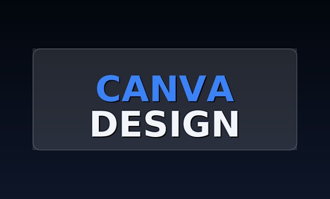 create any design using canva