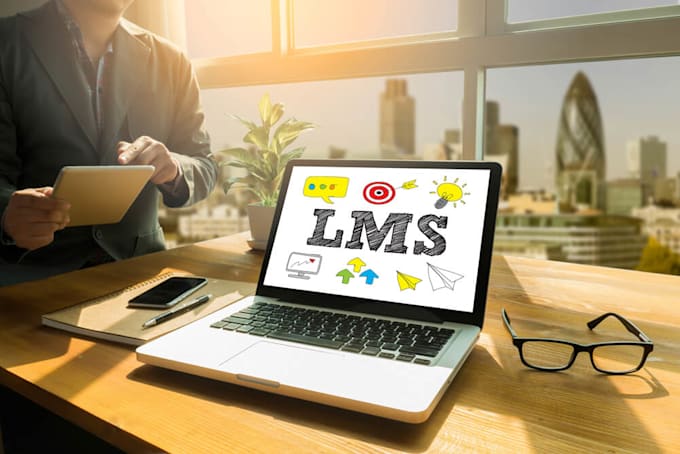 build a professional lms educational website for online courses