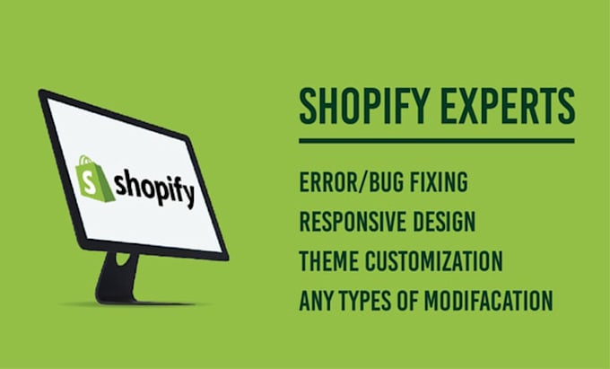 create or customize shopify store and adjustment tasks
