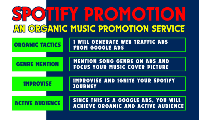create ads to promote your spotify music