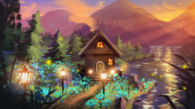 make magnificent animated background