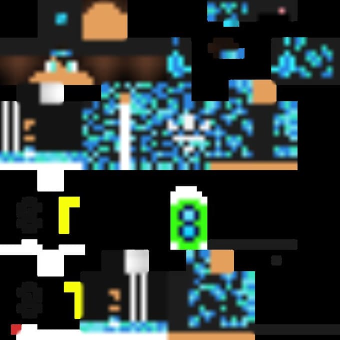 Turn your photo into your minecraft skin by Giupry Fiverr