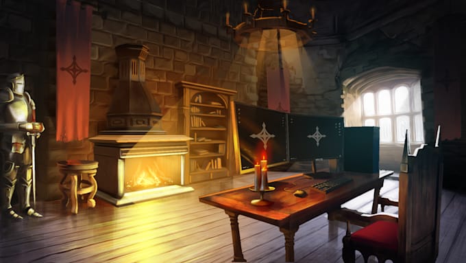 draw and animate your starting soon, twitch overlay