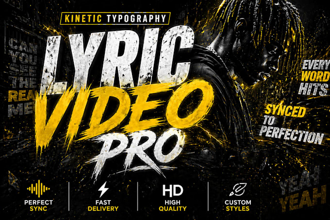 create a professional lyric video with perfect sync