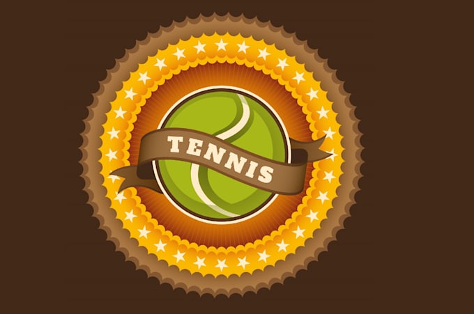 do make an outstanding amazing tennis logo