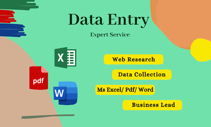 do accurate data entry, web research and copy paste jobs