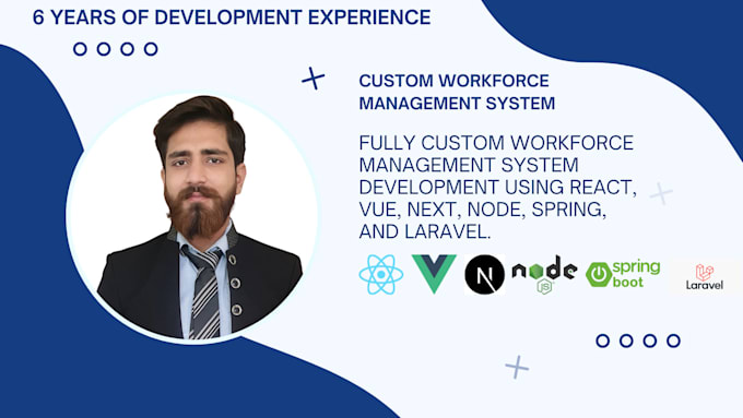 develop custom workforce management system using mern stack