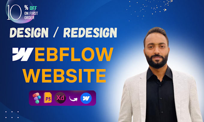 build your startup, saas or tech company website on webflow