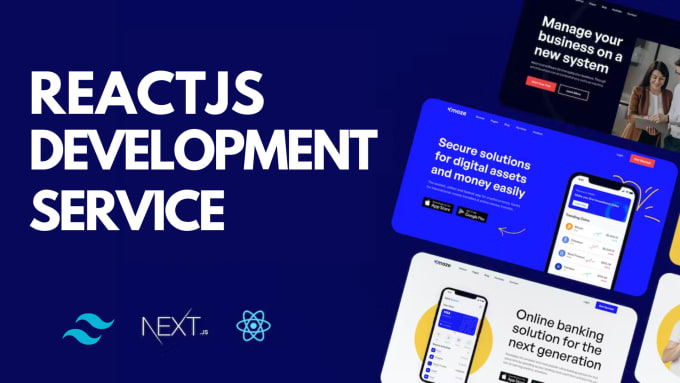 Build web apps using nextjs, reactjs with tailwindcss by Rdhss_ | Fiverr