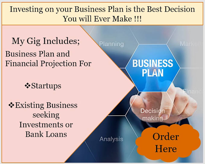 prepare a business plan