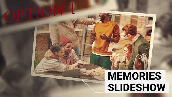 create photo slideshow video, slideshow, video montage