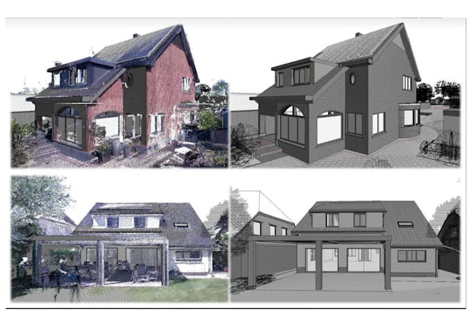 convert point cloud data to detailed revit or cad models