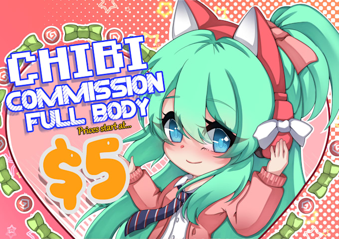 draw chibi anime art full body
